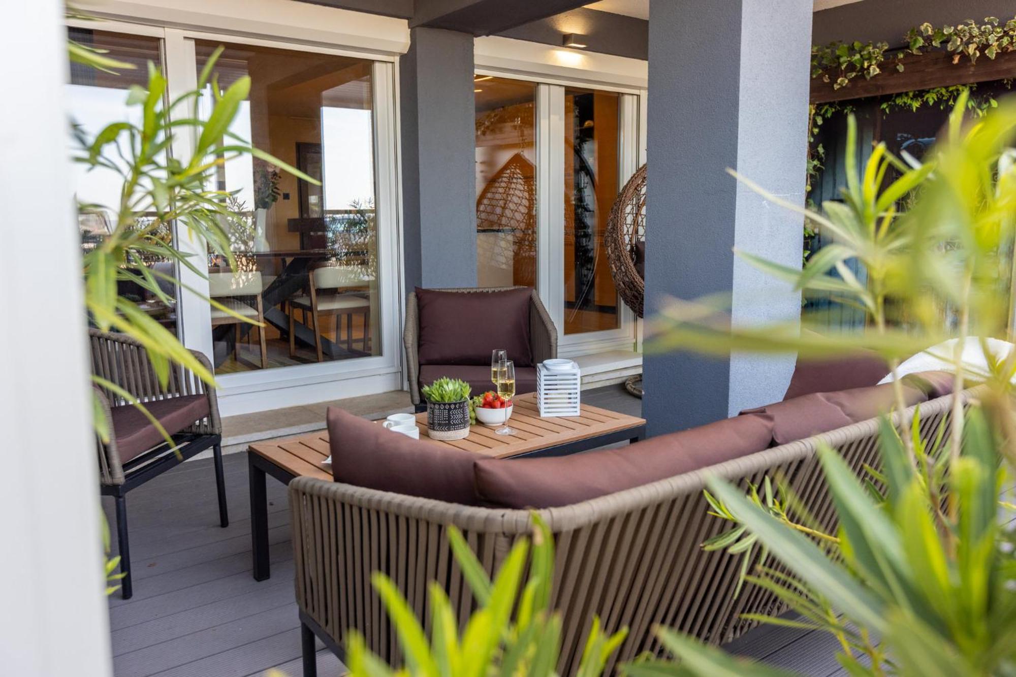 Panoramica Apartment With Whirlpool Crikvenica Extérieur photo