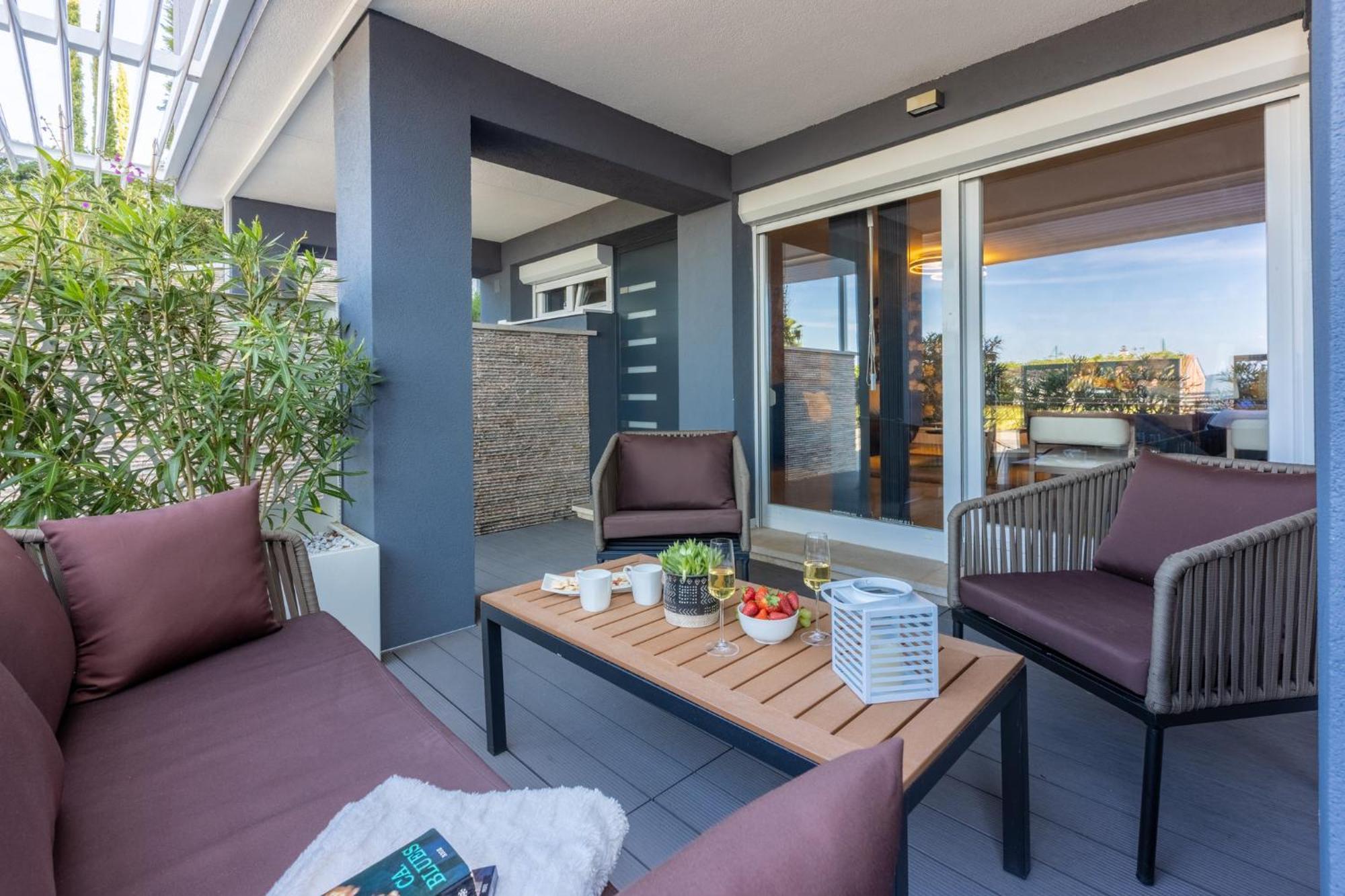 Panoramica Apartment With Whirlpool Crikvenica Extérieur photo