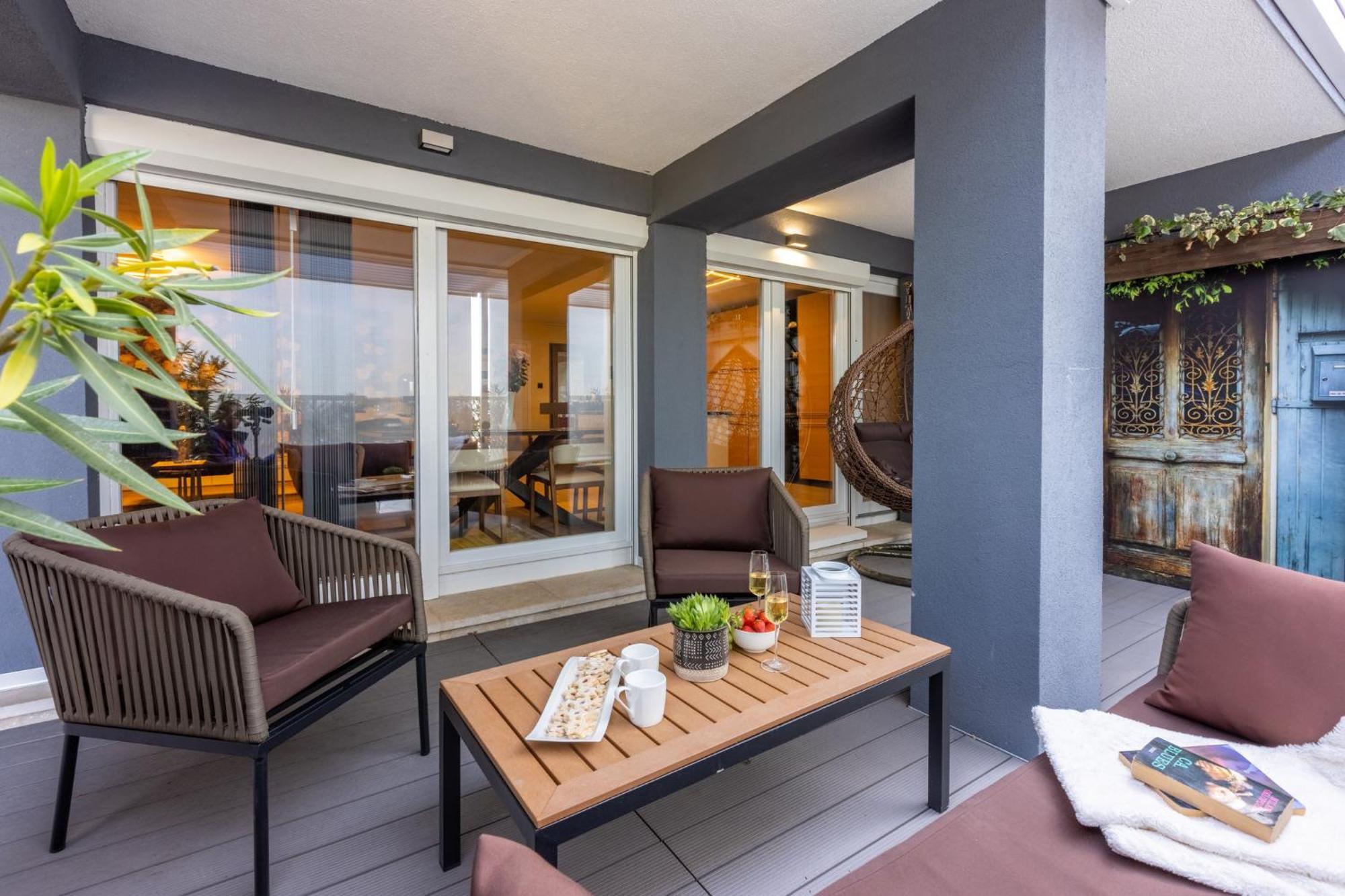 Panoramica Apartment With Whirlpool Crikvenica Extérieur photo